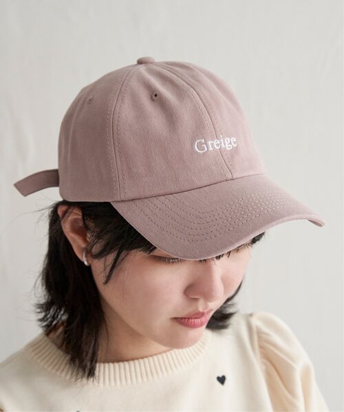 VENCEEXCHANGE（ヴァンスエクスチェンジ）の「カラーネームキャップ（キャップ・レディース・ベージュ/オフホワイト/グレー/チャコールグレー・FREE）」の5枚目の写真