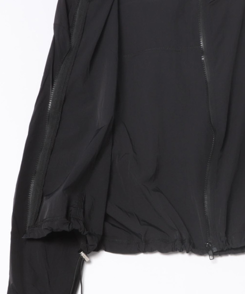 H.TOKYO（エイチトウキョウ）の「【防水・UV加工】ジップパーカー（ブルゾン・レディース・ピンク/グリーン/ホワイト/ブラック・FREE）」の5枚目の写真