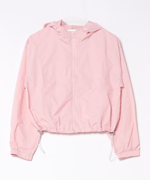 H.TOKYO（エイチトウキョウ）の「【防水・UV加工】ジップパーカー（ブルゾン・レディース・ピンク/グリーン/ホワイト/ブラック・FREE）」の9枚目の写真