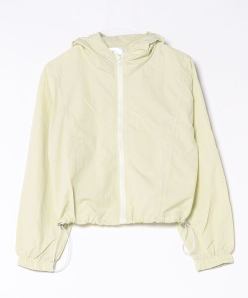 H.TOKYO（エイチトウキョウ）の「【防水・UV加工】ジップパーカー（ブルゾン・レディース・ピンク/グリーン/ホワイト/ブラック・FREE）」の8枚目の写真