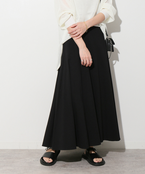 JOURNAL STANDARD relume（ジャーナルスタンダード　レリューム）の「《追加》コットンマーメイドイージースカート（スカート・レディース・ブラック・FREE）」の6枚目の写真