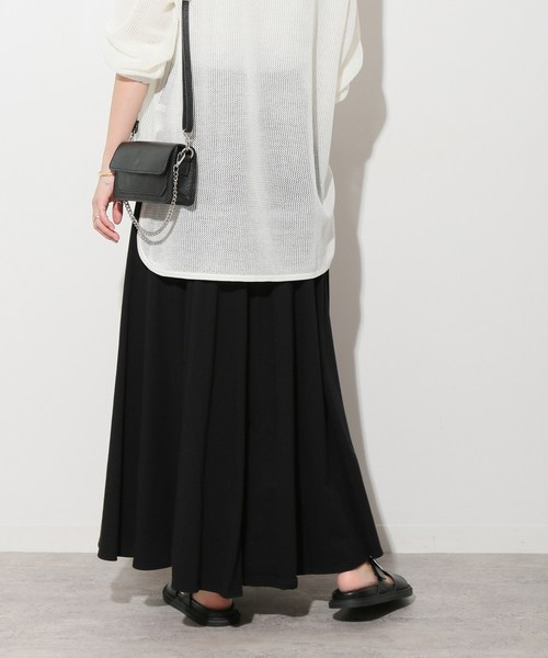 JOURNAL STANDARD relume（ジャーナルスタンダード　レリューム）の「《追加》コットンマーメイドイージースカート（スカート・レディース・ブラック・FREE）」の8枚目の写真