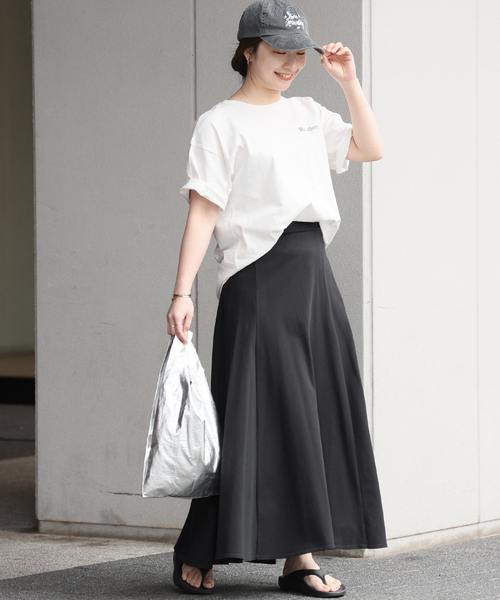 JOURNAL STANDARD relume（ジャーナルスタンダード　レリューム）の「《追加》コットンマーメイドイージースカート（スカート・レディース・ブラック・FREE）」の9枚目の写真