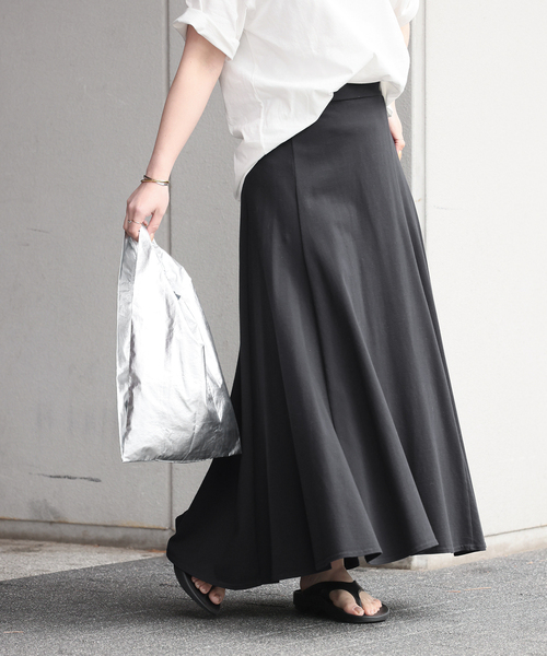 JOURNAL STANDARD relume（ジャーナルスタンダード　レリューム）の「《追加》コットンマーメイドイージースカート（スカート・レディース・ブラック・FREE）」の14枚目の写真
