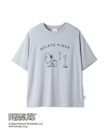 gelato pique（ジェラートピケ）の「【PEANUTS】【HOMME】ワンポイントTシャツ（ルームウェア/パジャマ・メンズ）」