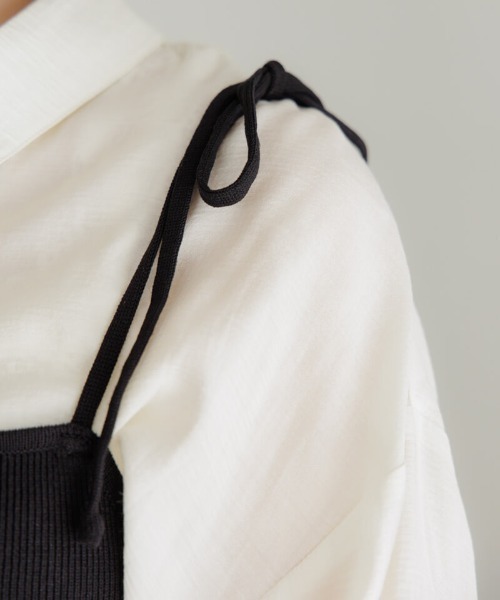 flower（フラワー）の「バレエシフォンワンピース（ワンピース・レディース・アイボリー/ブラック・FREE）」の9枚目の写真