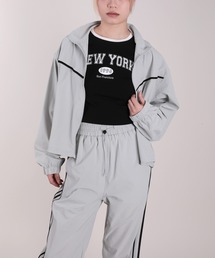 【HOOK】for girls　薄手ナイロンブルゾン　セットアップ可能
