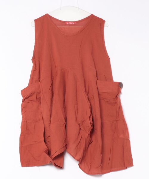 【チャイハネ】クワーモ変形タンクトップ（タンクトップ）｜チャイハネ（チャイハネ）