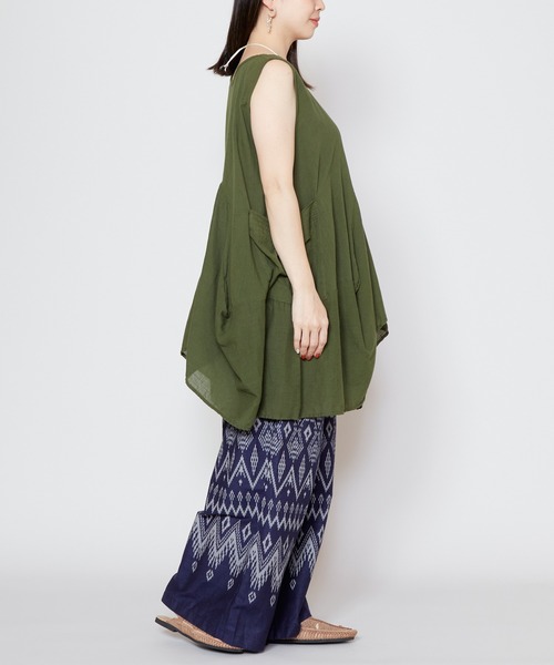 【チャイハネ】クワーモ変形タンクトップ（タンクトップ）｜チャイハネ（チャイハネ）