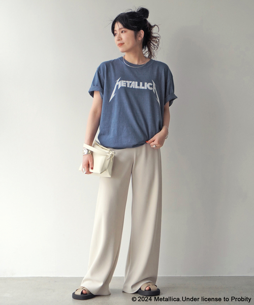 GOOD ROCK SPEED（グッドロックスピード）の「【GOOD ROCK SPEED / グッドロックスピード】METALLICA Logo T-sh（Tシャツ/カットソー・レディース・ネイビー/ブラック系その他・FREE）」の19枚目の写真