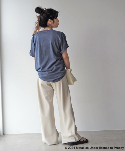 GOOD ROCK SPEED（グッドロックスピード）の「【GOOD ROCK SPEED / グッドロックスピード】METALLICA Logo T-sh（Tシャツ/カットソー・レディース・ネイビー/ブラック系その他・FREE）」の21枚目の写真