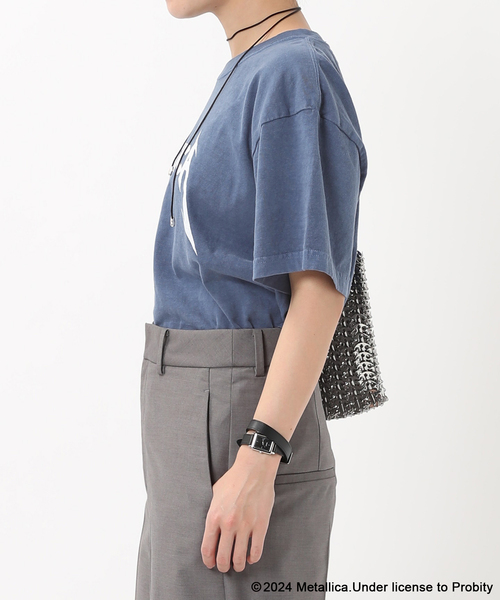 GOOD ROCK SPEED（グッドロックスピード）の「【GOOD ROCK SPEED / グッドロックスピード】METALLICA Logo T-sh（Tシャツ/カットソー・レディース・ネイビー/ブラック系その他・FREE）」の4枚目の写真