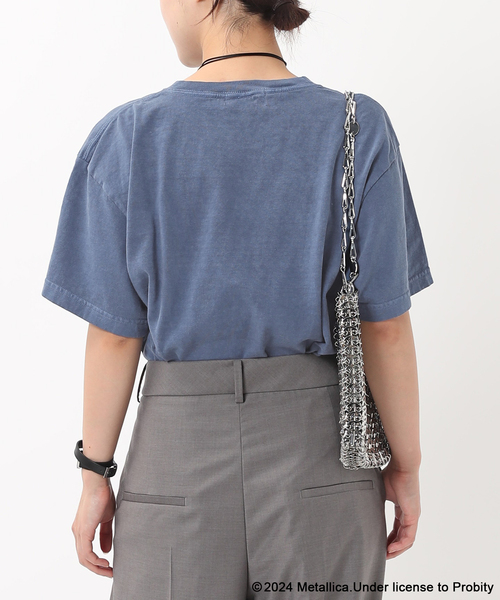 GOOD ROCK SPEED（グッドロックスピード）の「【GOOD ROCK SPEED / グッドロックスピード】METALLICA Logo T-sh（Tシャツ/カットソー・レディース・ネイビー/ブラック系その他・FREE）」の5枚目の写真