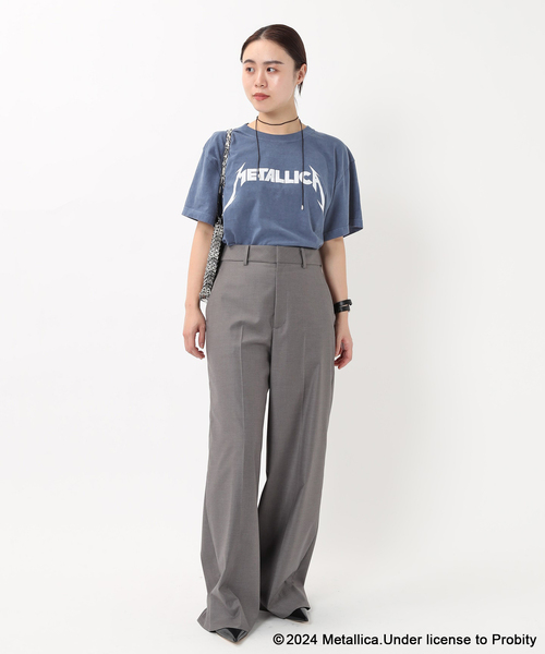 GOOD ROCK SPEED（グッドロックスピード）の「【GOOD ROCK SPEED / グッドロックスピード】METALLICA Logo T-sh（Tシャツ/カットソー・レディース・ネイビー/ブラック系その他・FREE）」の6枚目の写真