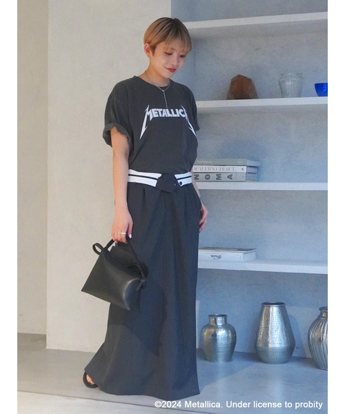 GOOD ROCK SPEED（グッドロックスピード）の「【GOOD ROCK SPEED / グッドロックスピード】METALLICA Logo T-sh（Tシャツ/カットソー・レディース・ネイビー/ブラック系その他・FREE）」の10枚目の写真