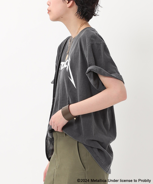 GOOD ROCK SPEED（グッドロックスピード）の「【GOOD ROCK SPEED / グッドロックスピード】METALLICA Logo T-sh（Tシャツ/カットソー・レディース・ネイビー/ブラック系その他・FREE）」の14枚目の写真