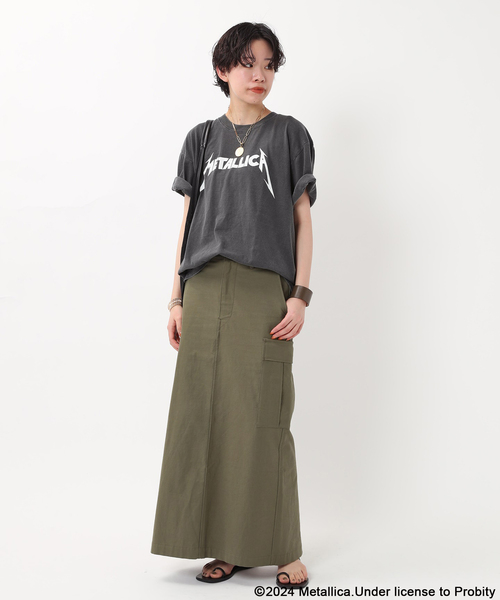 GOOD ROCK SPEED（グッドロックスピード）の「【GOOD ROCK SPEED / グッドロックスピード】METALLICA Logo T-sh（Tシャツ/カットソー・レディース・ネイビー/ブラック系その他・FREE）」の16枚目の写真