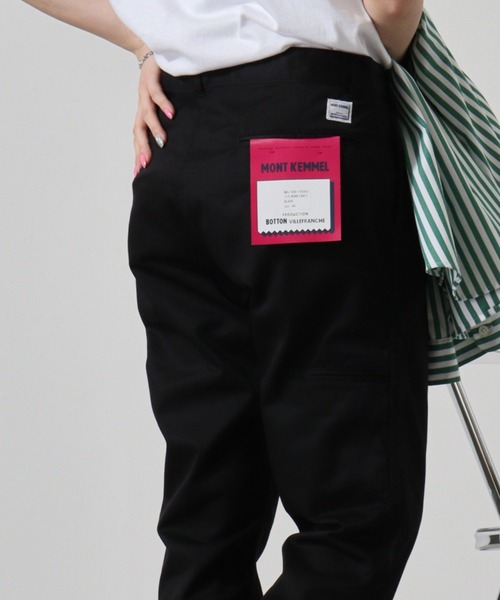 MONT KEMMEL(モンケメル)の「MONT KEMMEL TC TWILL WORK PANTS(その他パンツ・メンズ・ブルー/ブラック/ベージュ/ネイビー・38/40/36)」の1枚目の写真