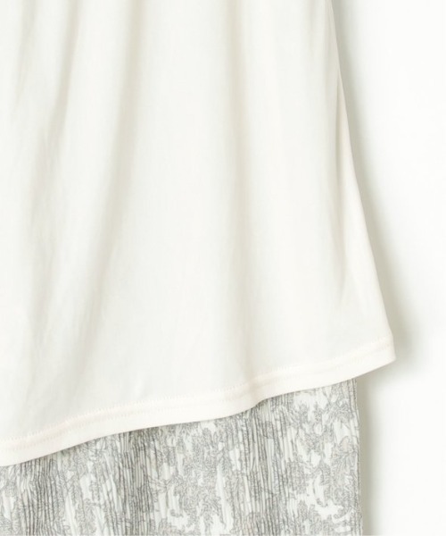 LBC（エルビーシー）の「プリントイージープリーツパンツ（その他パンツ・レディース・オフホワイト/ブラック/グリーン・M）」の13枚目の写真