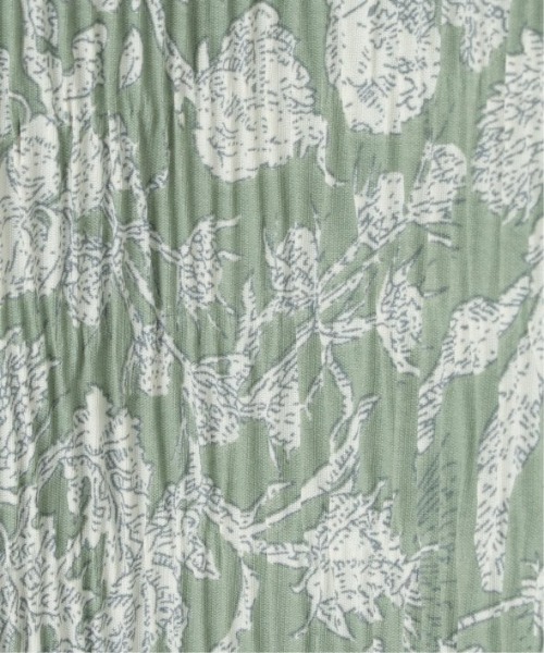 LBC（エルビーシー）の「プリントイージープリーツパンツ（その他パンツ・レディース・オフホワイト/ブラック/グリーン・M）」の17枚目の写真