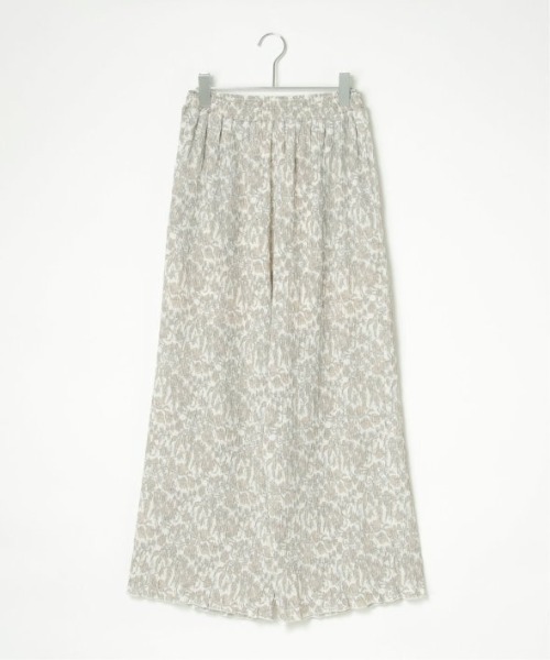 LBC（エルビーシー）の「プリントイージープリーツパンツ（その他パンツ・レディース・オフホワイト/ブラック/グリーン・M）」の20枚目の写真