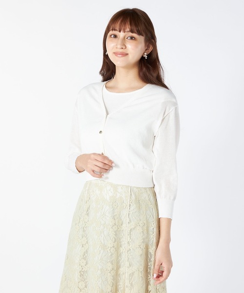 LAISSE PASSE（レッセパッセ）の「Vネックカーディガン