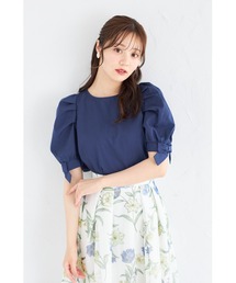 commdesgarcons girl リボン 半袖 ブラウス　水色 commdesgarcons girl リボン 半袖 ブラウス 水色 COMME des