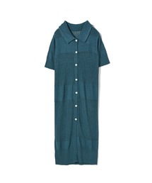 STRATA（エストラータ）の「ニットポロワンピース【低身長・小柄女性】（ワンピース）」