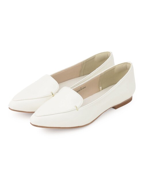 grove（グローブ）の「メタルパーツローファーパンプス【晴雨兼用】（その他シューズ・レディース・ブラウン系その他/ブラック/オフホワイト・L/M/S）」の4枚目の写真