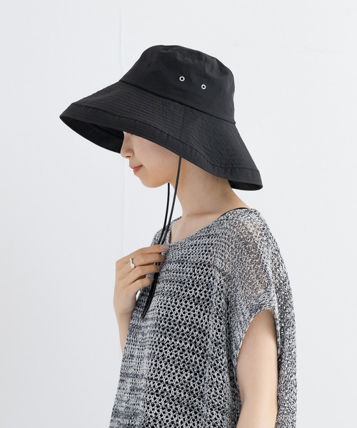 URBAN RESEARCH(アーバンリサーチ)の「ワイドブリムコードハット(ハット・レディース・アイボリー/ブラック・FREE)」の3枚目の写真