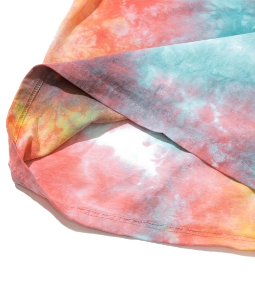 Good On(グッドオン)の「Good On/グッドオン FIRE WORKS DYE S/S TEE(Tシャツ/カットソー・メンズ・コーラルピンク/アクア/パープル・MEDIUM/LARGE/X-LARGE)」の7枚目の写真