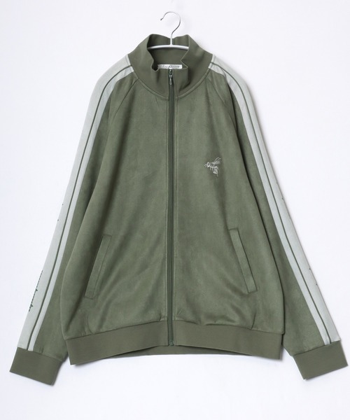 セール】別注 蜂さんワンポイント刺繍 フェイクスエードサイドライン