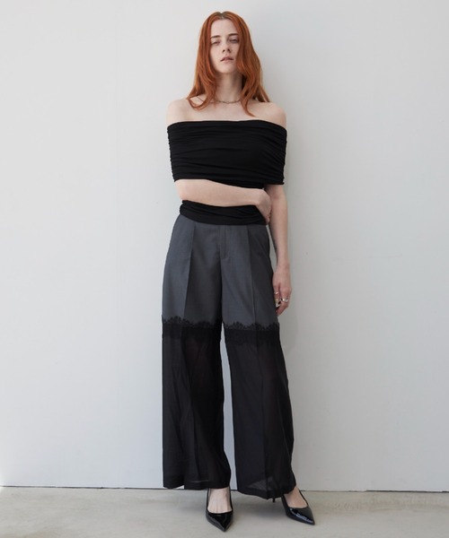 JOSE MOON（ジョゼムーン）の「GATHER OFF SHOULDER TOPS