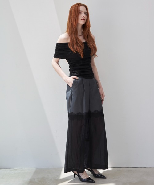 JOSE MOON（ジョゼムーン）の「GATHER OFF SHOULDER TOPS