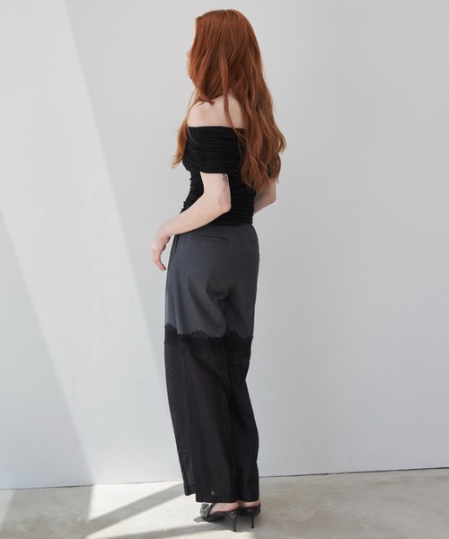 JOSE MOON（ジョゼムーン）の「GATHER OFF SHOULDER TOPS