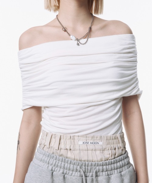 セール】GATHER OFF SHOULDER TOPS/ギャザーオフショルダートップス(T セール】GATHER OFF SHOULDER TOPS/ギャザーオフショルダートップス(T