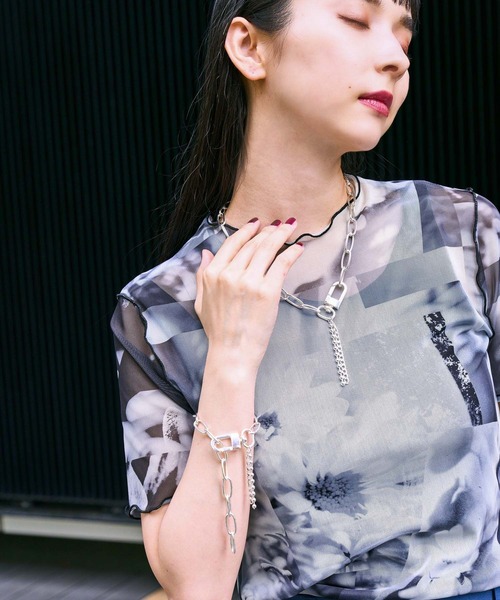 HARE(ハレ)の「ダブルチェーンブレスレット(HARE)(ブレスレット・レディース・シルバー系その他/シルバー・FREE)」の3枚目の写真