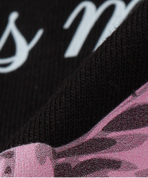 by LOVEiT（バイラビット）の「【WEB限定】キラキラビジューリボンTシャツ（Tシャツ/カットソー・キッズ・ブルーグレー/オフホワイト/ブラック・120cm/130cm/140cm/150cm/160cm）」の10枚目の写真