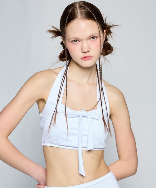 ★LUVISTRUE★BE HALTERNECK BIKINI SET_TOP(BLACK)★正規品 セール】BE HALTERNECK BIKINI SET_TOP（水着）｜LUVISTRUE