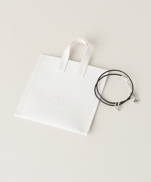 Spick & Span(スピックアンドスパン)の「CXC / シーエックスシー HEART CHOKER N0172(ネックレス・レディース・ブラウン/キャメル・FREE)」の4枚目の写真