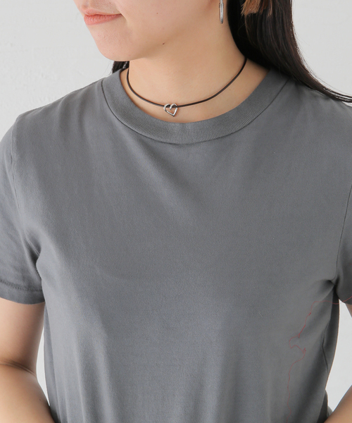 Spick & Span(スピックアンドスパン)の「CXC / シーエックスシー HEART CHOKER N0172(ネックレス・レディース・ブラウン/キャメル・FREE)」の3枚目の写真
