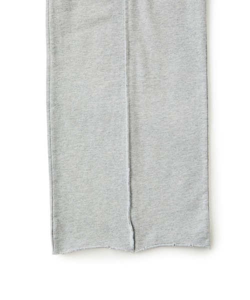 JUNRED（ジュンレッド）の「カットオフワイドスウェットパンツ（その他パンツ・メンズ・チャコールグレー/ライトグレー・L/S/M）」の8枚目の写真