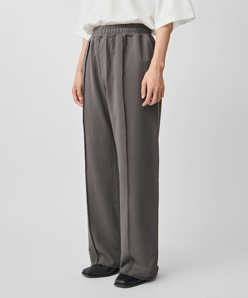 JUNRED（ジュンレッド）の「カットオフワイドスウェットパンツ（その他パンツ・メンズ・チャコールグレー/ライトグレー・L/S/M）」の17枚目の写真