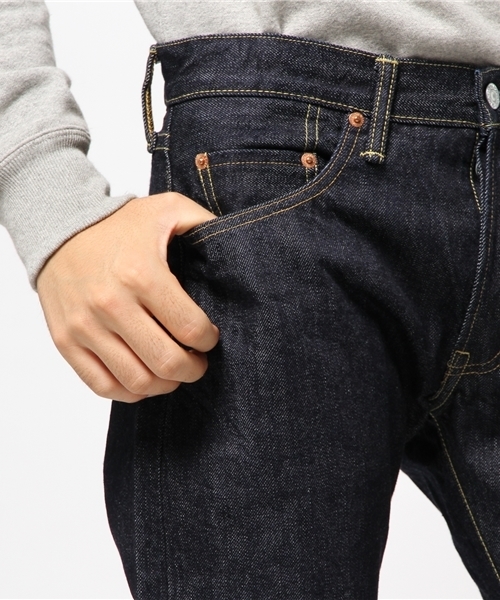 Denime（ドゥニーム）の「FirstDenime【Tapered Narrow Fit A/テーパードナロウフィットA】（デニムパンツ・メンズ・インディゴブルー・31/28/30/32/33/34/36/29）」の6枚目の写真