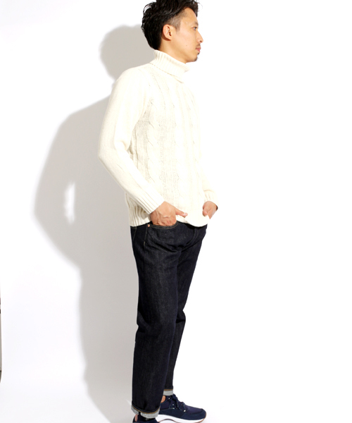 Denime（ドゥニーム）の「FirstDenime【Tapered Narrow Fit A/テーパードナロウフィットA】（デニムパンツ・メンズ・インディゴブルー・31/28/30/32/33/34/36/29）」の15枚目の写真