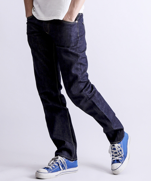 Denime(ドゥニーム)の「【MadeInJapan】Tapered Narrow Fit A/テーパードナロウフィットA【FirstDenime】(デニムパンツ・メンズ・インディゴブルー・30/31/36/33/29/32/28/34)」の21枚目の写真