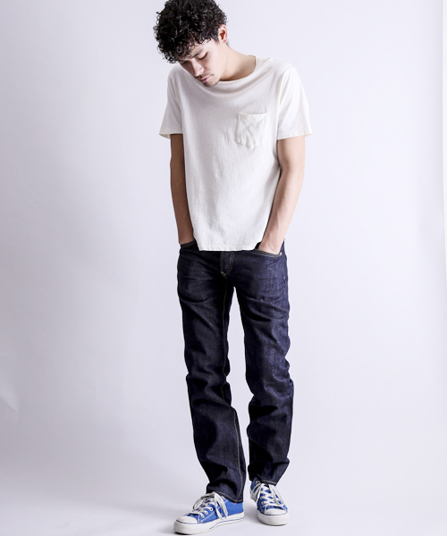 Denime(ドゥニーム)の「【MadeInJapan】Tapered Narrow Fit A/テーパードナロウフィットA【FirstDenime】(デニムパンツ・メンズ・インディゴブルー・30/31/36/33/29/32/28/34)」の19枚目の写真