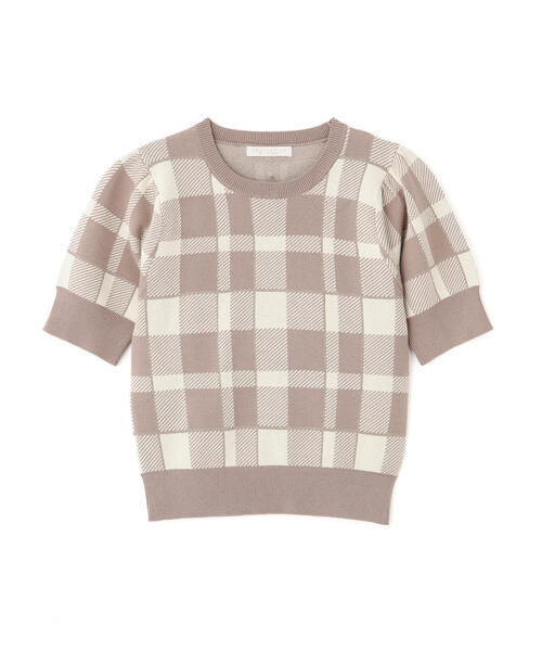 PROPORTION BODY DRESSING(プロポーションボディドレッシング)の「ラメチェックニット / 1214270810(ニット/セーター・レディース・ブラウン系その他/レッド/グレー・FREE)」の11枚目の写真