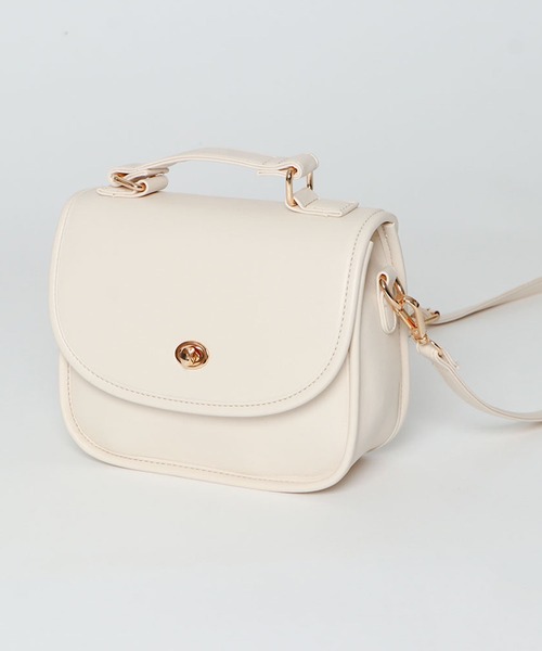 GORGE(ゴージ)の「ホビット2WAYBAG(ショルダーバッグ・レディース・ブラック/アイボリー・F)」の2枚目の写真
