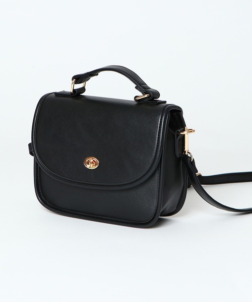 GORGE(ゴージ)の「ホビット2WAYBAG(ショルダーバッグ・レディース・ブラック/アイボリー・F)」の1枚目の写真
